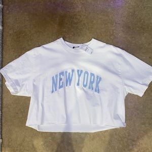 BRANDY MELVILLE CROPPED TEE